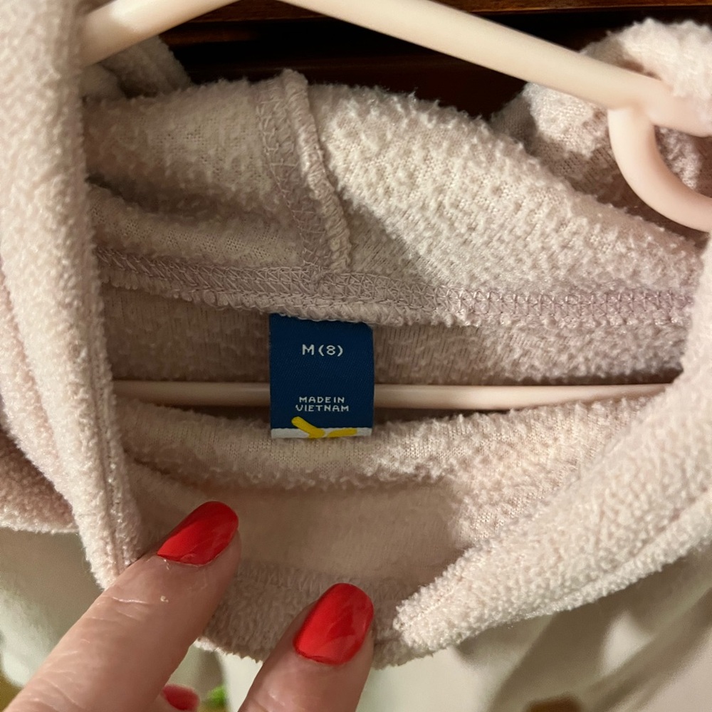 Old Navy Kids Cream Hoodie